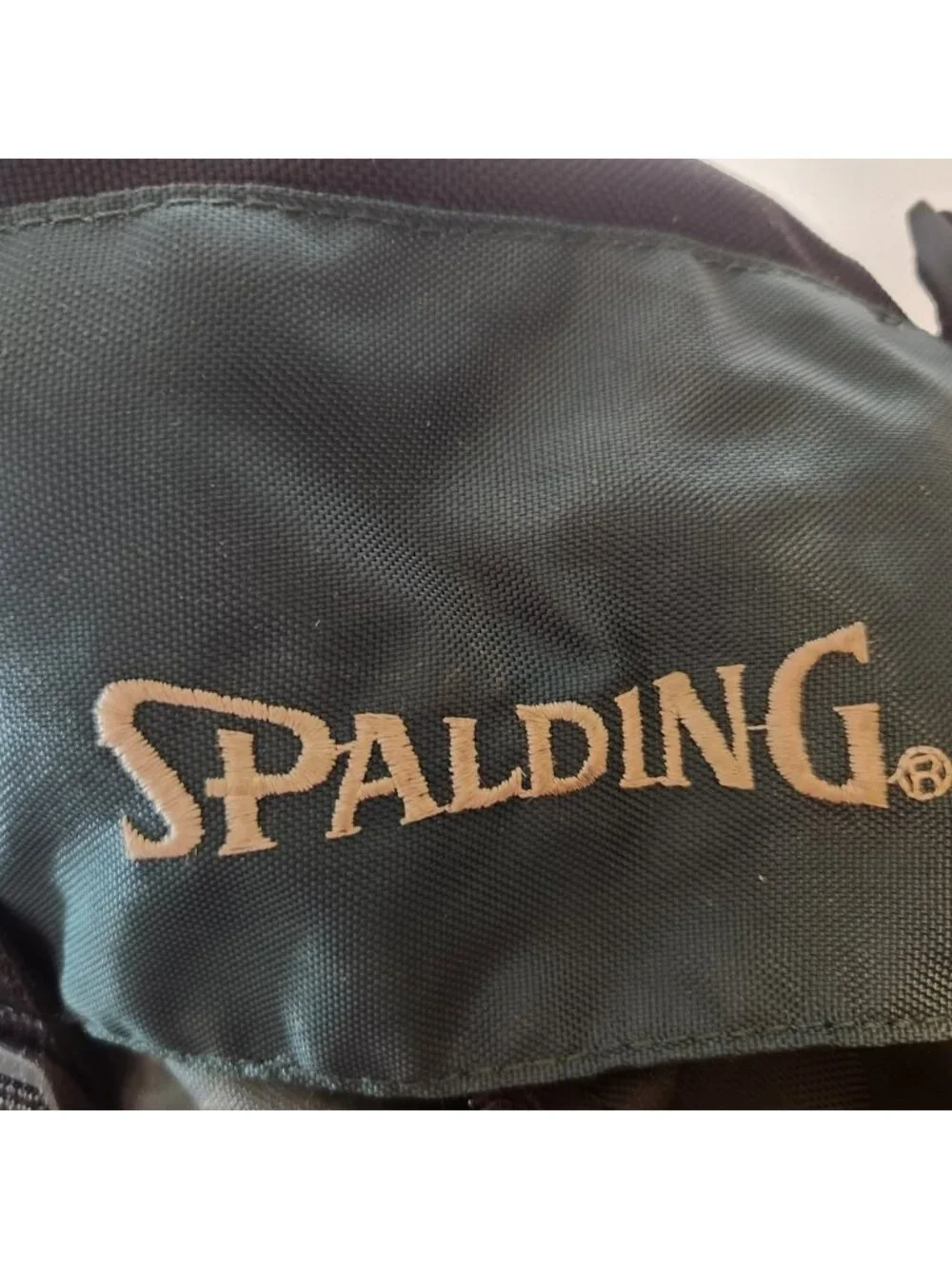Spalding Vintage Internal Frame‎ Hiking Backpack Teal Black Camping Rucksack